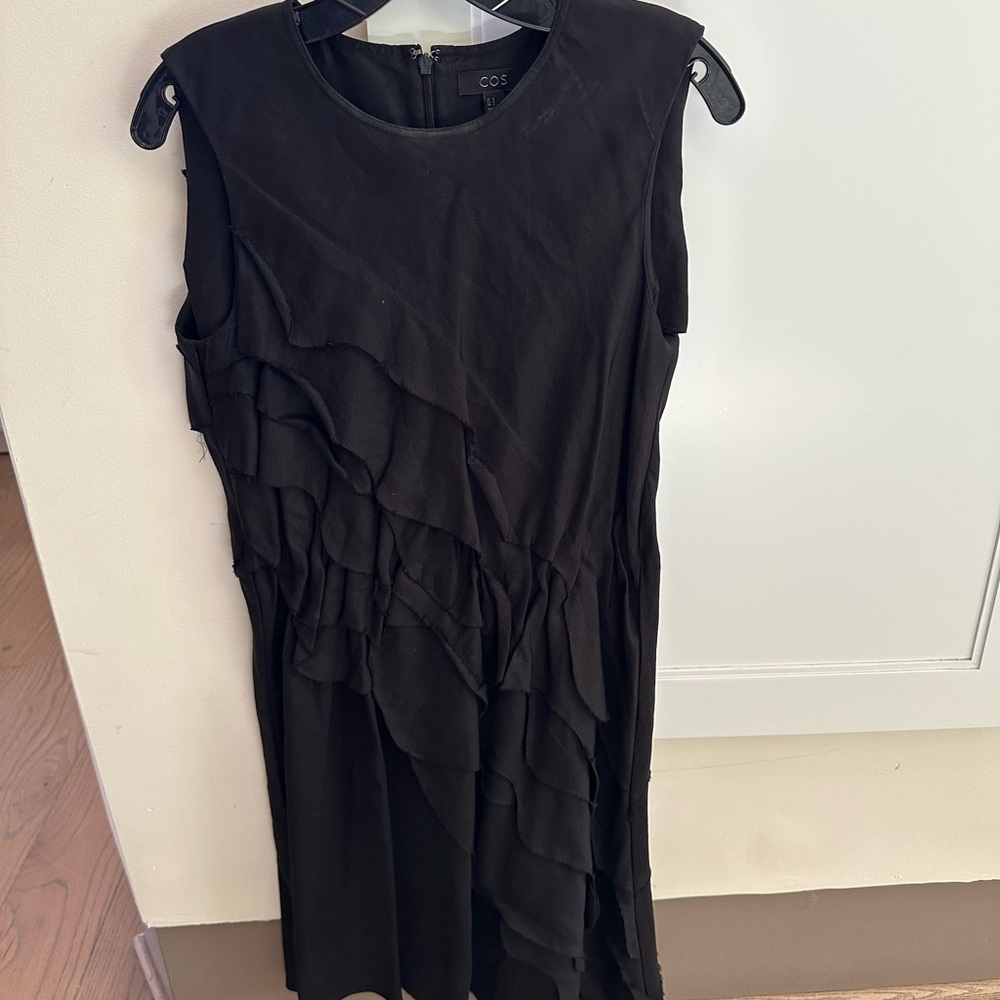 COS Asymmetrical Black Women's Dress